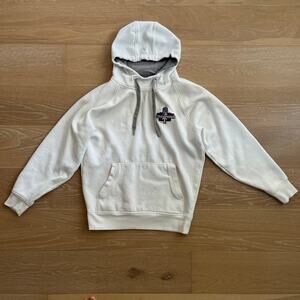 MLB Texas Rangers 2023 World Series Baseball Victory Hoodie Antigua White Medium